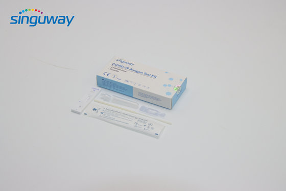 trousse d'autotest d'essai de maison d'ACP de trousse Nasal Swab Lab droite de l'antigène ISO9001 rapide