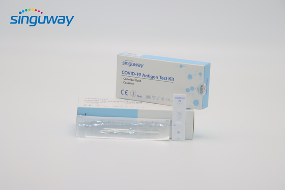 Essai personnel commode d'essai d'antigène de syndrôme respiratoire aigu grave AG de la CE d'écouvillon rapide de cassette