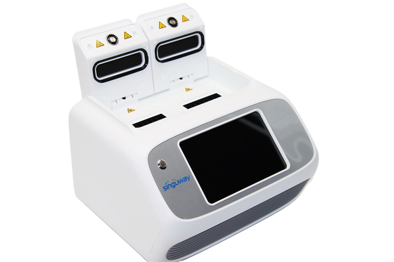 L'ACP Cycler thermique de l'analyseur droite de 32 Wells usinent 4 la mini QPCR machine de la Manche pour l'hôpital
