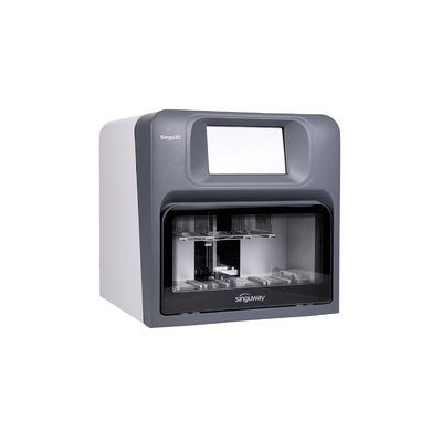 système acide nucléique automatisé rapide d'extraction de l'extracteur ISO13485 d'écran tactile de 7in