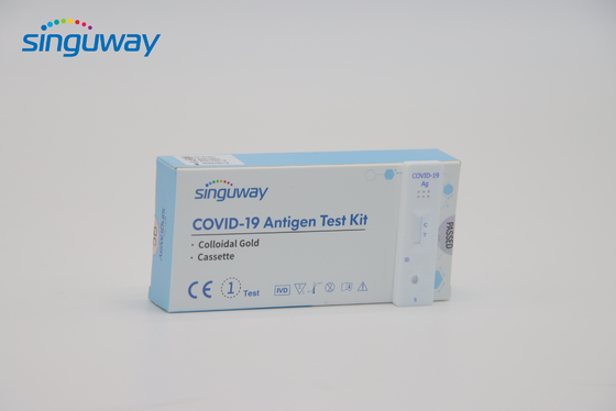 Le haut antigène Art Self Test trousse Nasal de sensibilité tamponnent le trousse rapide d'essai d'HIV de la dengue NS1
