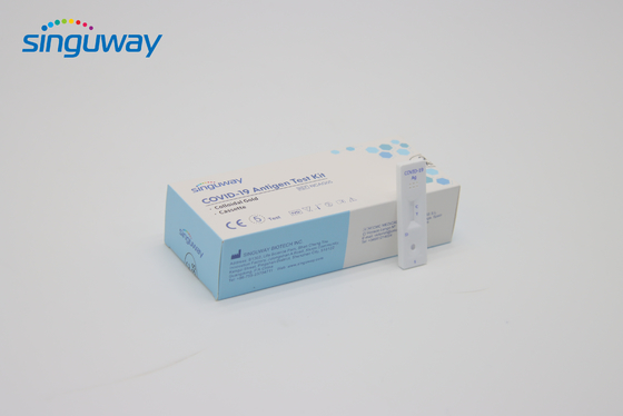 Une étape antigène rapide qualitatif trousse Europe Approved d'autotest de 15 minutes