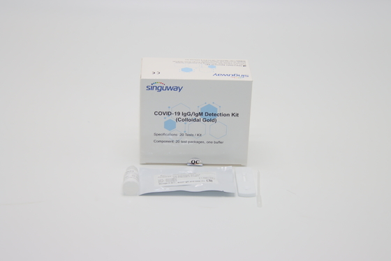 trousse d'autotest ISO9001 de trousse Nasal Art Swab Test d'anticorps rapide à la maison de laboratoire