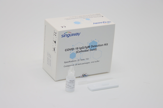 trousse rapide d'essai d'anticorps de cassette en plastique ODM d'autotest de 5~15 minutes