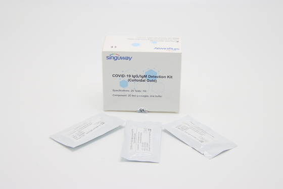 Essai rapide diagnostique trousse Accuracy Over d'anticorps d'Igg Igm 98%