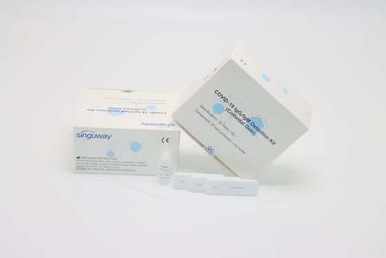 96,7% trousse rapide de trousse Colloidal Gold Rapid Test de détection d'anticorps de sensibilité