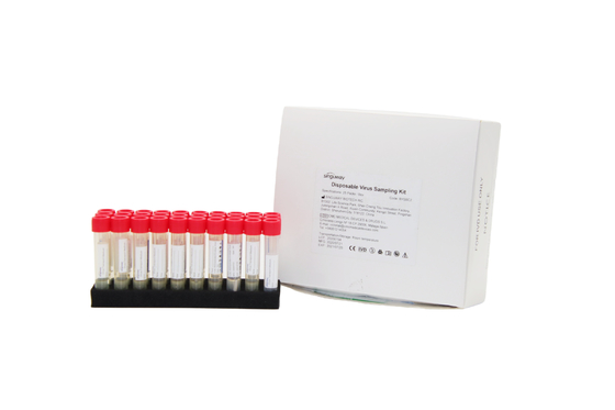 virus jetable de milieu du transport 3mL prélevant trousse Nasal Swab Collection trousse ISO9001