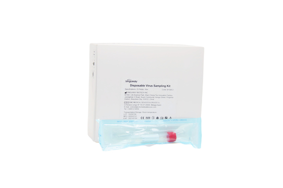 tube jetable de collection de l'ABS VTM de trousse d'échantillonnage de virus de milieu du transport 10ml