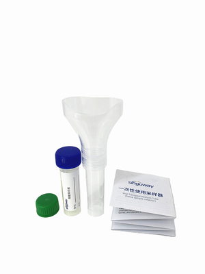 Tube jetable du trousse 5/10mL d'échantillonnage de virus de collection de salive d'ADN