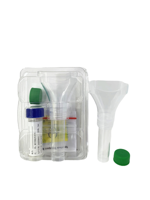 Classe je kit jetable ISO13485 d'échantillonnage de virus de collecteur de salive avec l'entonnoir 10ml